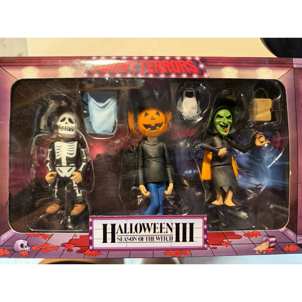 NECA Toony Terrors Halloween III: Season of the Witch 3-Pack Action Figures